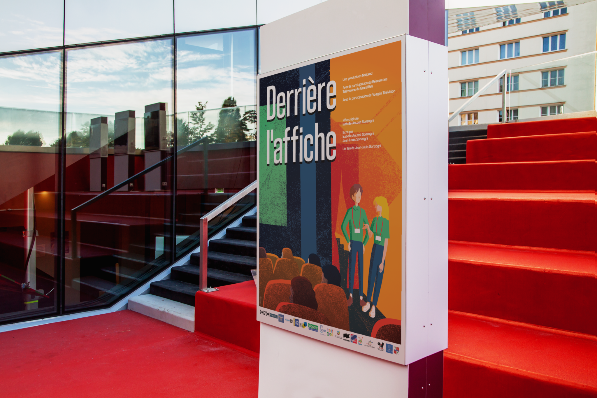 Derrière l’affiche